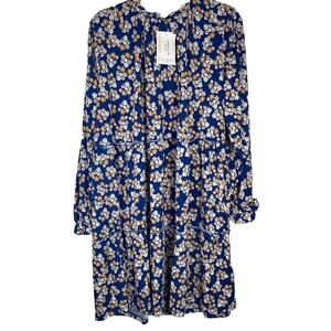 Lularoe Dress Annabelle Tiered Ruffle Stretchy Long Sleeve Size 2XL